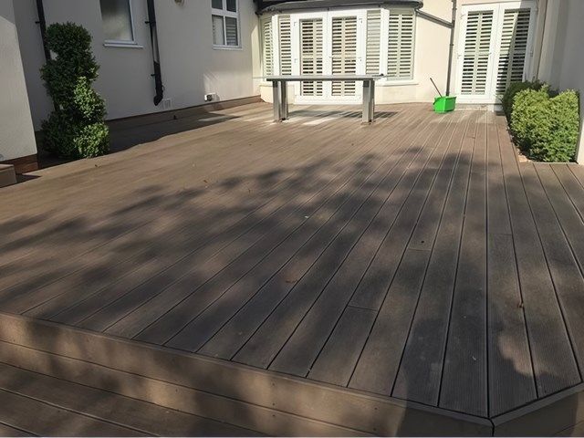 Decking Before Cleaning